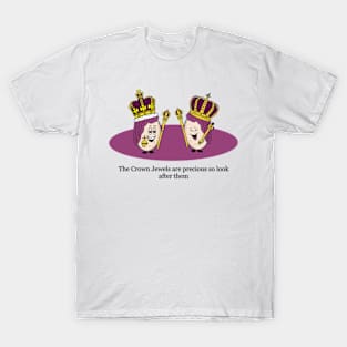 The Crown Jewels : Testicular Cancer Awareness T-Shirt